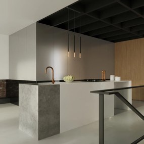 Závesné svietidlo Mozaica, 1x čierne kovové tienidlo, c