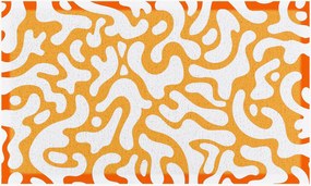 Rohožka Orange Blobs