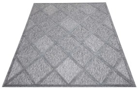 Dekorstudio Terasový koberec SANTORINI - 457 antracitový Rozmer koberca: 80x150cm