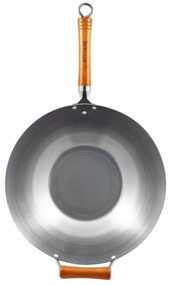 Ken Hom wok Excellence panvica z uhlíkovej ocele, 32 cm, KH432003