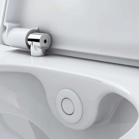GROHE Uniset 5v1 - prvok pre závesné WC + závesná sprchová toaleta a Softclose sedátko TECEone + ovládacie tlačidlo Skate Cosmopolitan (chróm) + súprava na tlmenie hluku, 38643SET-KT