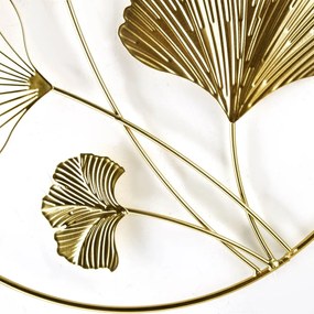Kovová dekorácia na stenu Tala Gingko (fi) 30 cm