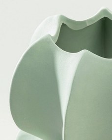 Váza Petal Green 20x21 cm