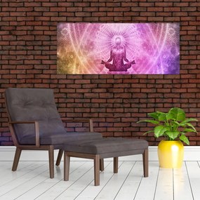 Obraz meditácie (120x50 cm)