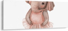 Obraz - Akvarelové zvieratko N⁰5 (120x50 cm)