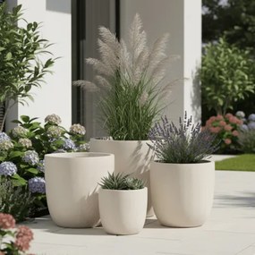 MI Sada kvetináčov PRETO biely 1/4