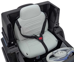 Detské autíčko s elektrickým pohonom 4x4 Mercedes Benz EQG - čierne