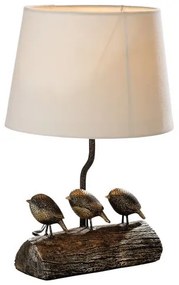 Dekoratívne svietidlo black&gold BIRDS