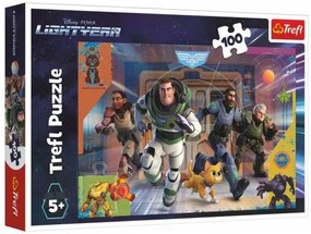Puzzle Buzz Lightyear/Buzz Rakeťák 100 dílků