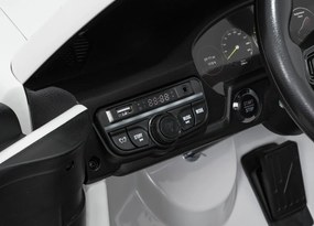 Detské elektrické autíčko Porsche 911 GT3 STRONG MP4 biele