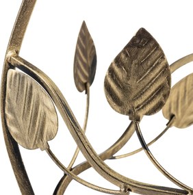 STOJAN NA KVETINÁČ ELMER 41X33 CM ZLATÁ