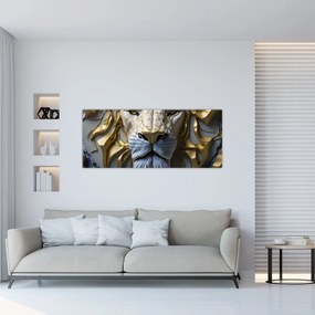 Obraz - Levia hlava (120x50 cm)