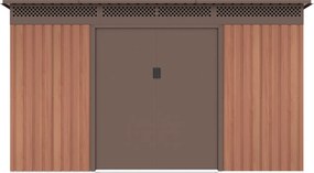 G21 Záhradný domček 340 × 333 × 191 cm (hnedá)