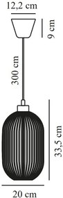 Nordlux Závesný luster z opálového skla Milford pre žiarovku E27 ø20cm 46573001