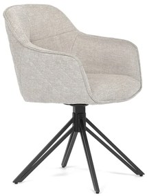 BONTEC Jedálenská stolička, béžová, látka, HC-533 CRM2 Farba: Béžová