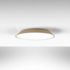 Stropné Led svietidlo Artemide Febe 3000K, holubia šedá, Ø61 cm, stmievateľné