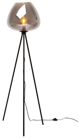 Sphere stojacia lampa sivá 146 cm