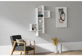 Asir Nástenná polica KENO 125x78,6 cm biela 835PUQ1645