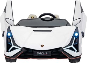 Ramiz Lamborghini SIAN Biele vozidlo