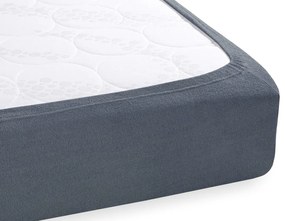 Froté napínacie prestieradlo na extra vysoký matrac FR-029 Antracitovo sivé 200 x 220 - výška 40 cm