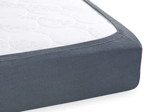 Froté napínacie prestieradlo FR-029 Antracitovo sivé 160 x 200 - výška 20 cm