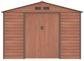 Záhradný domček G21 GAH 706 - 277 x 255 cm, hnedý 63900554
