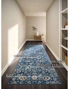 Modrý behúň 80x240 cm Ernest – Villeroy&amp;Boch