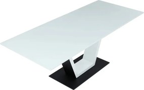 Jedálenský stôl 160x90 cm, rozkladací HT-D1931 WT