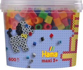 Hama Maxi koráliky v tube mix - 600 ks