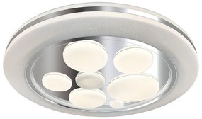 Stropné LED svietidlo Bubbles, 1x LED 24w, 3000-6000k, ch