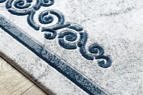 Koberec AKRYL VALS 0A104A C53 47 Grecky ornament slonia kost / sivý