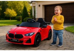 Elektrické autíčko BMW M4 červené