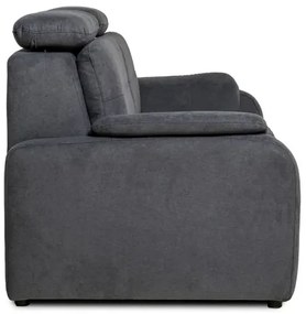 Pohovka Elegant 2,5F rozkladacia, sivá (soro 97)