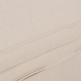Krémová ľanová pohovka 180 cm – Ixia