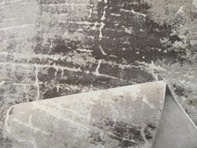 Oválny béžový koberec Opera 8497 BEIGE s abstraktným vzorom Rozmer: 140x190 cm
