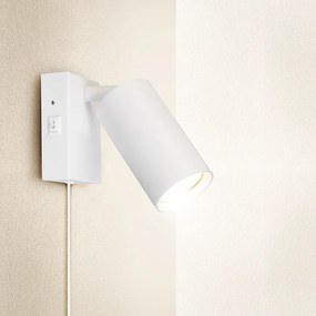 SOLIGHT Nástenná lampička CELE 1x GU10, biela