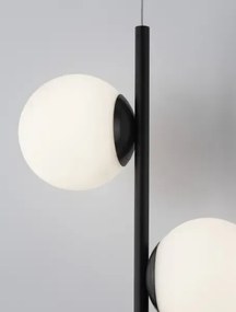 Rustikálny luster Nuvole 28.5 čierne
