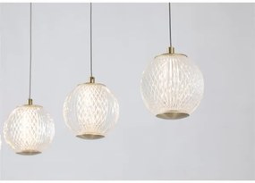 Searchlight 51485-5SB - LED luster na lanku ALLURE 5xLED/4,2W/230V