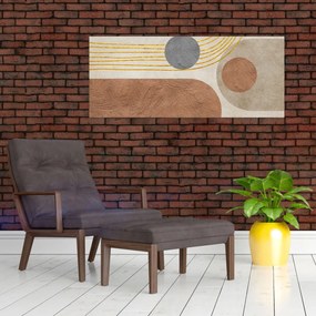 Obraz - Moderná koláž (120x50 cm)