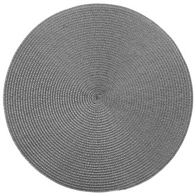 AMBIENTE Prestieranie okrúhle 38 cm - tm. sivá