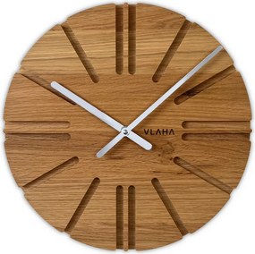 Dubové drevené hodiny Atelier VLAHA VCT1151 33 cm
