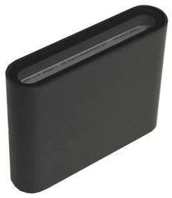 LED Vonkajšie nástenné svietidlo FLOW 2xLED/3W/230V IP54 4000K antracit