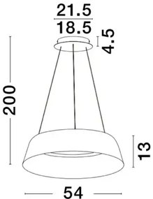 Retro luster Alba 54 biele