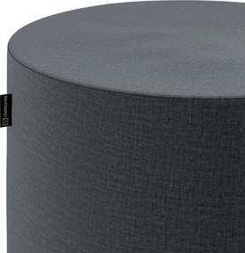 Taburetka valec, tvrdá farba produktu sivá látka zamatová