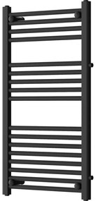 Mexen Mars, vykurovacie teleso 900 x 500 mm, 370 W, bočné pravé a spodné pripojenie, čierne, W110-0900-500-00-70-S