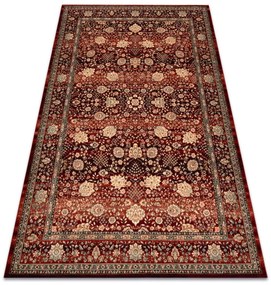 Koberec KASHQAI 4362 300 ornament, bordový / čierny