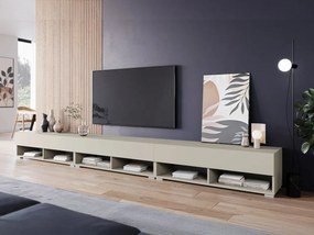 TV stolík Adenik 300, Farby: kašmírová béžová, Osvetlenie: osvetlenie LED biele