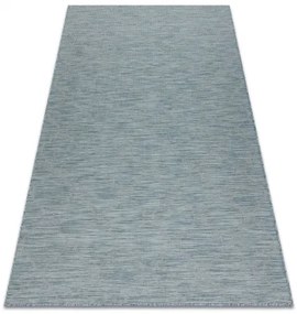 Koberec SISAL PATIO 3069 Marocká mriežka ploché tkanie - akva modrá Veľkosť: 117x170 cm