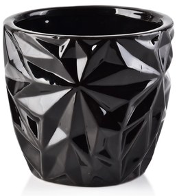 Květináč LORELAI 13,5 cm černý