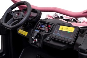 Ramiz Detské elektrické auto Buggy Maverick Turbo RR Ružové